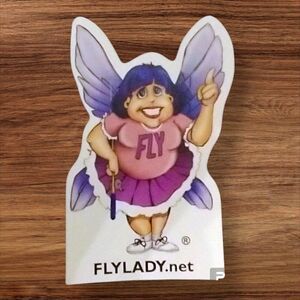 The Fly Lady Flylady Fridge Magnet